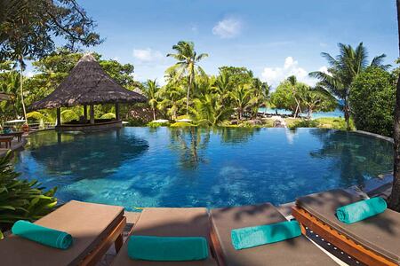 Pool at Constance Lemuria Resort Seychelles