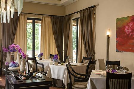 Restaurant Faventia at Terre Blanche Golf and Spa Resort France