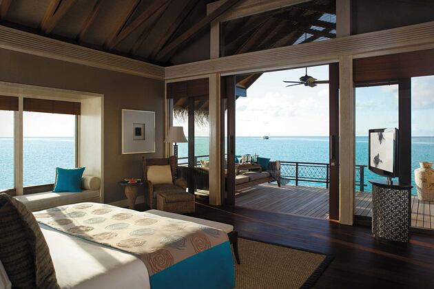 Room with seaview at Shangri la Villingili Maldives