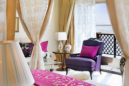 Royal Suite Master Bedroom at The Royal Mirage Dubai