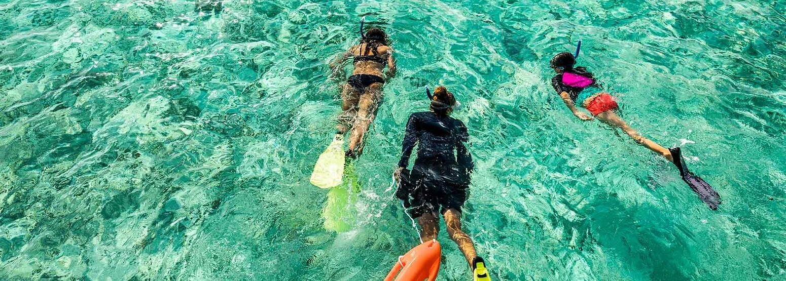 Snorkeling at Como Maalifushi Maldives