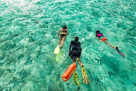 Snorkeling at Como Maalifushi Maldives