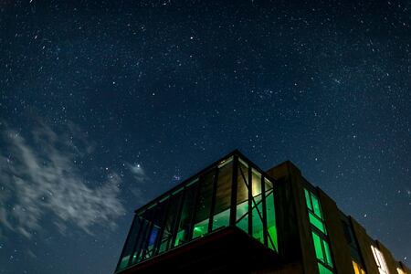 Stars in the sky and the Northern lights bar at Ion Hotel Iceland