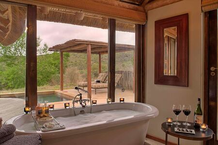 Suite bathroom at Great Fish River Lodge South Africa