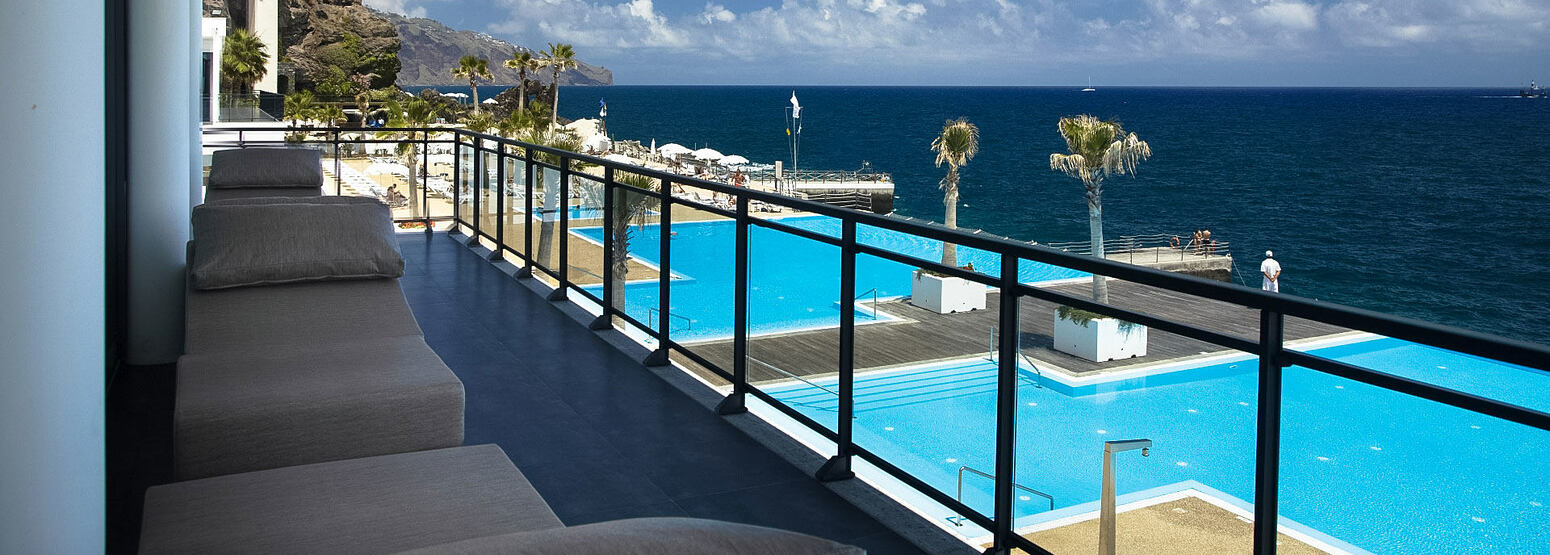 Banner of Balcony and swimming pools at Vidamar Madeira