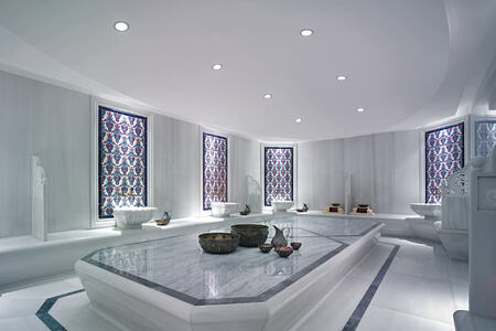 Traditional Turkish Bath at Shangri la Bosphorus Turkey
