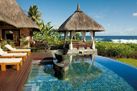 Two Bedroom Villa Pool Terrace at Shanti Maurice Mauritius