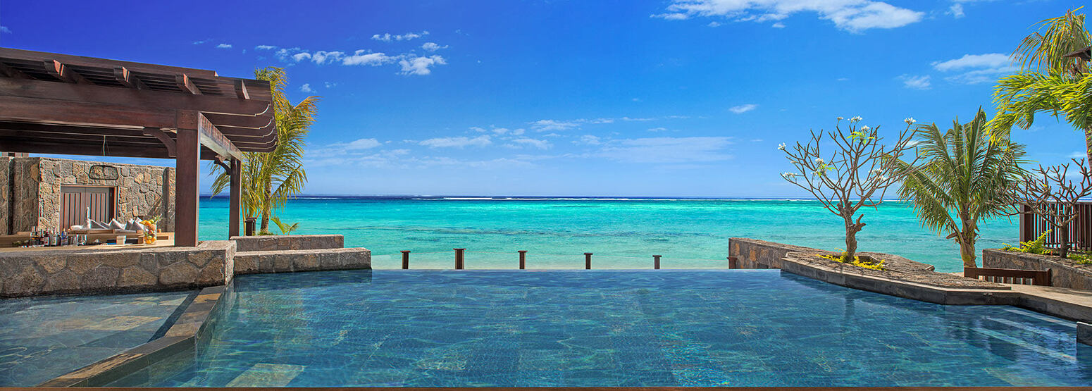 Villa Infinity Pool at St Regis Mauritius