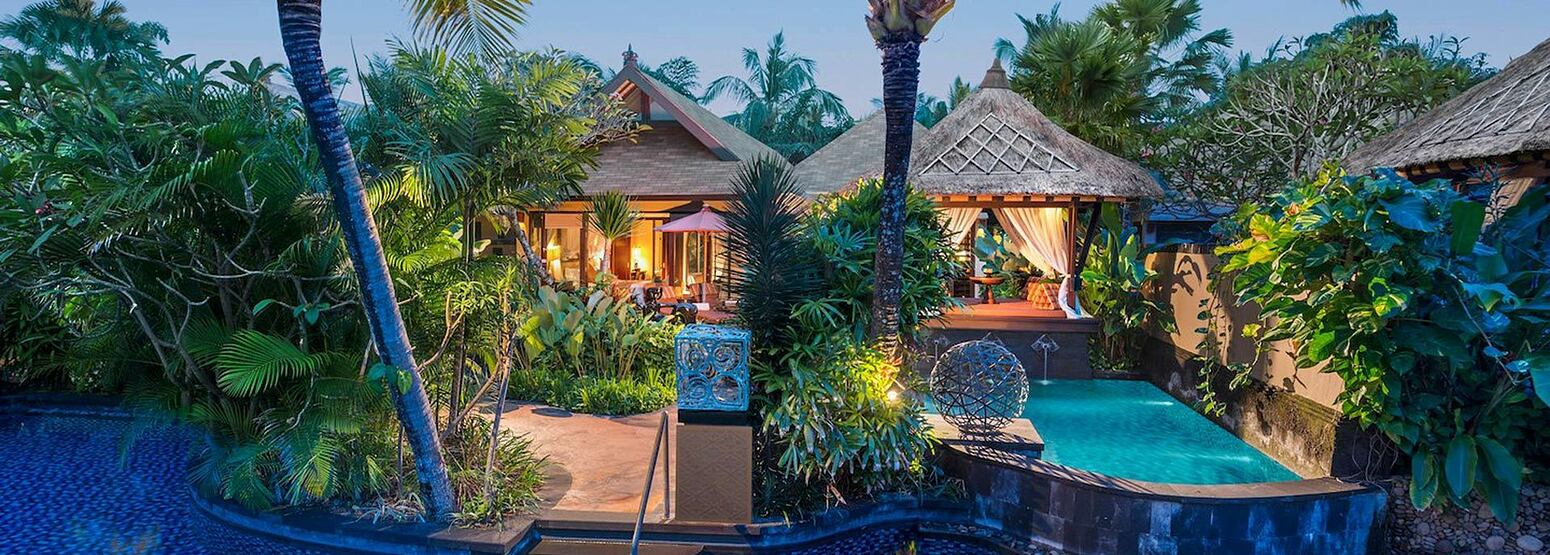 Villa with pool at St Regis Bali Indonesia