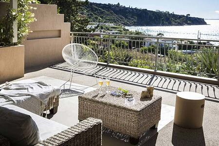 Balcony with views at F Zeen Kefalonia Greece