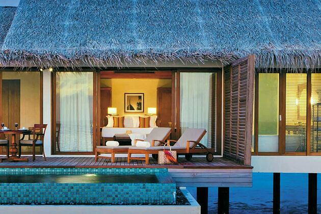 Deluxe over water pool villas one bedroom at The Residence Maldives