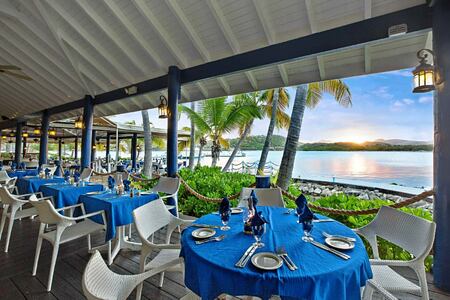 Docksider Restaurant at St James Club and Villas Antigua