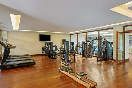 Fitness Room at Westin Resort Costa Navarino Greece