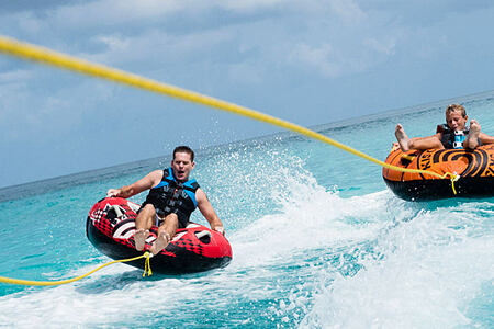 Fun on the waves at Waves Hotel and Spa Barbados
