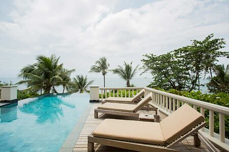 Ocean Front Pool Villa at Trisara Phuket Thailand