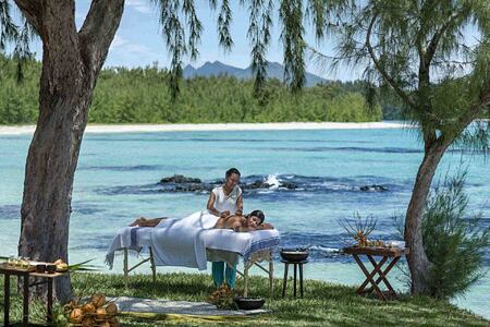 Outdoor Spa Massage at Le Touessrok Mauritius