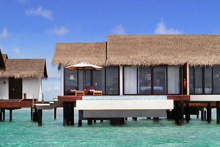 Over Water pool villas one bedroom at The Residence Maldives