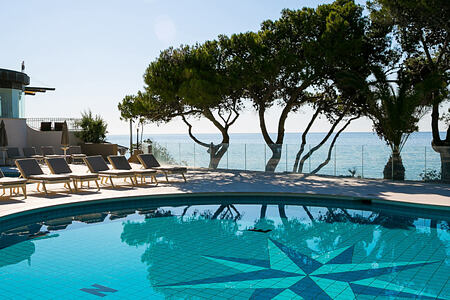 Pool at Forte Village Hotel Castello Sardinia Italy