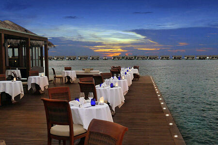 Restaurant at The Residence Maldives