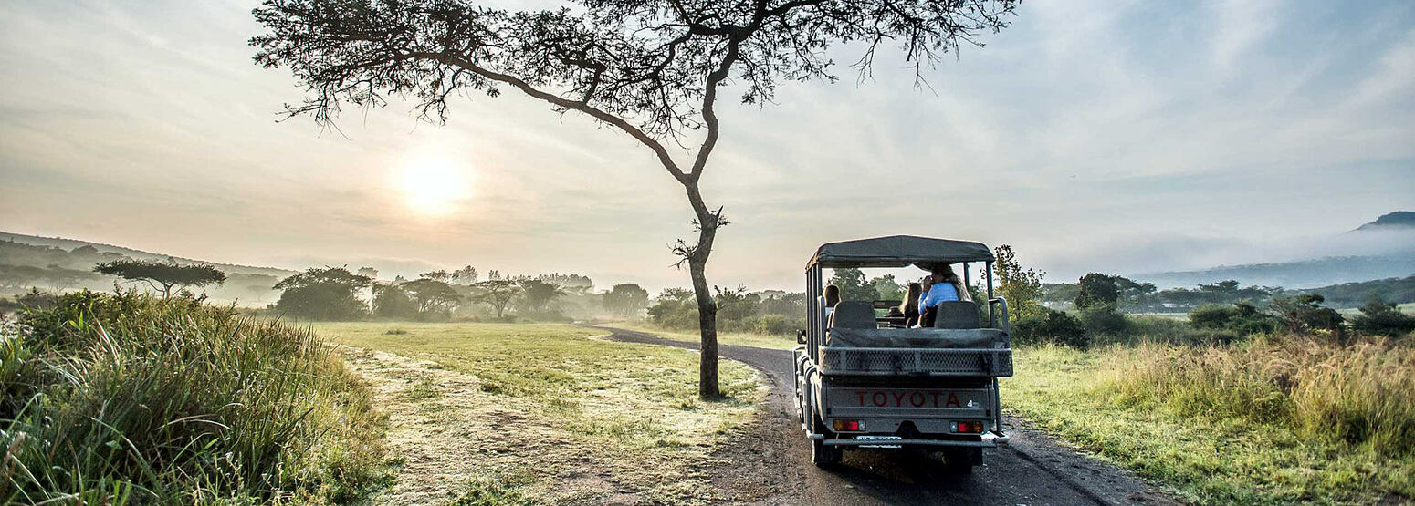 Safari drive at Karkloof Safari Spa KZN South Africa