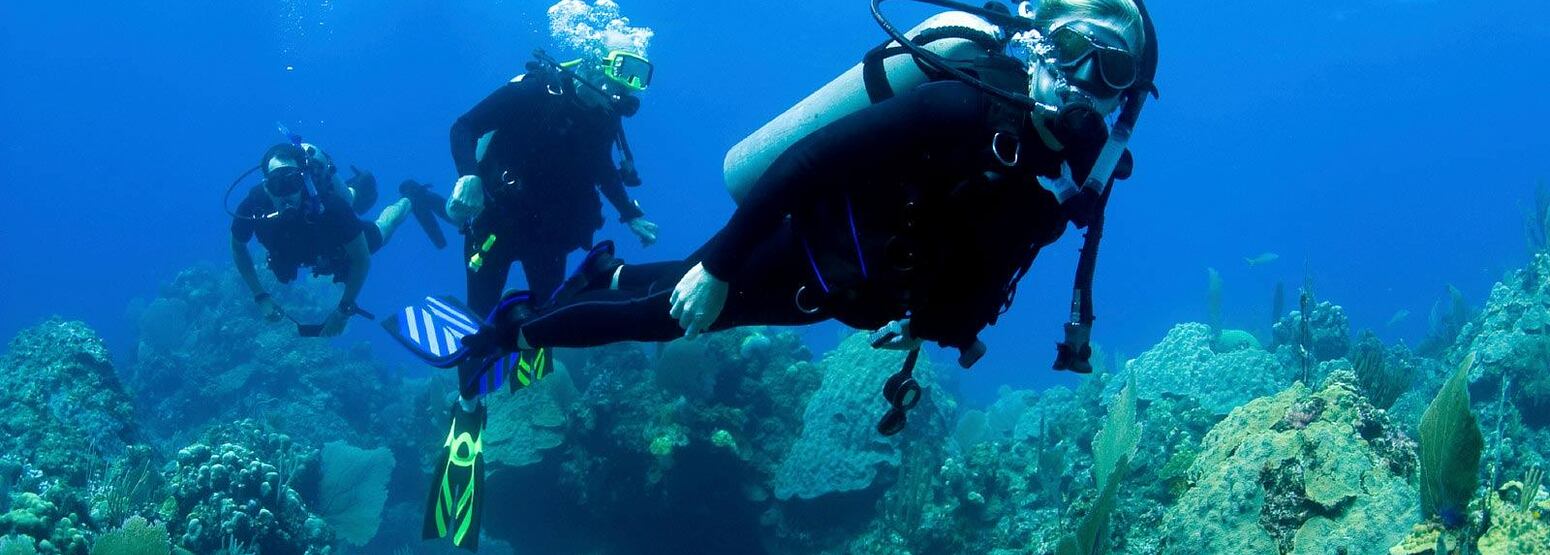 Scuba diving at St James Club and Villas Antigua