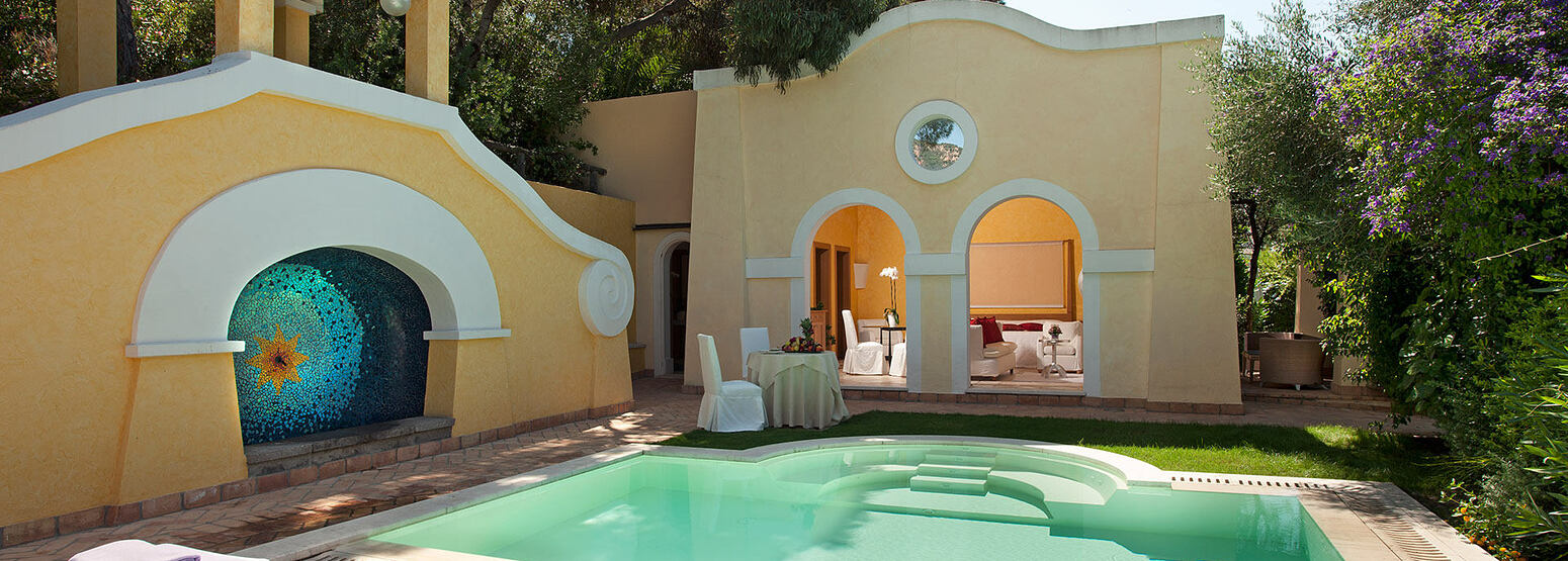 Suite pool at Forte Village Le Dune Sardinia Italy