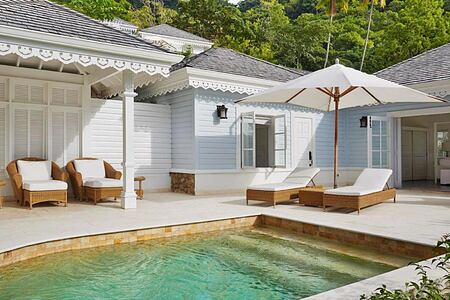 Superior luxury cottage at Sugar Beach St Lucia