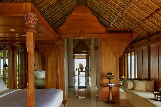 Suite bedroom at Amankila Bali Indonesia