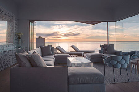 Bantry Bay Lounge and view