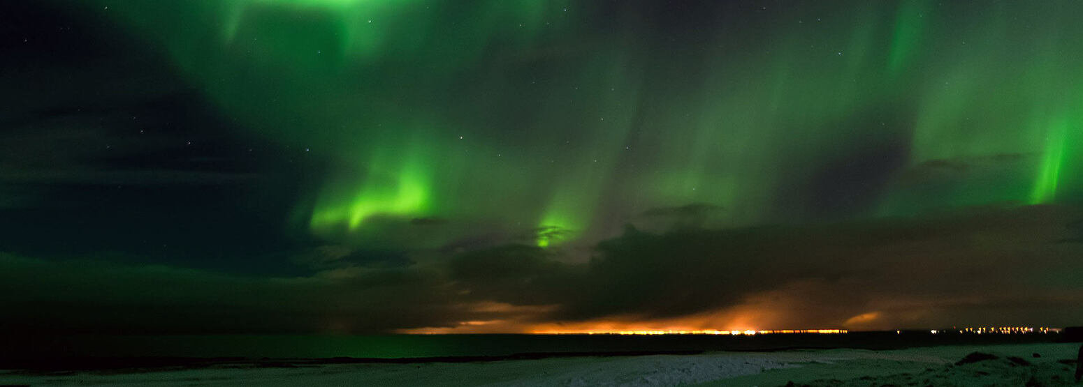 Northern Lights in Northern Iceland