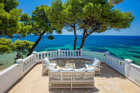 Mandarin Villa Terrace at the Danai Beach Resort Greece