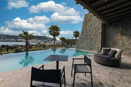 Aeonic Suites and Spa Mykonos Eternal Suite with supreme pool