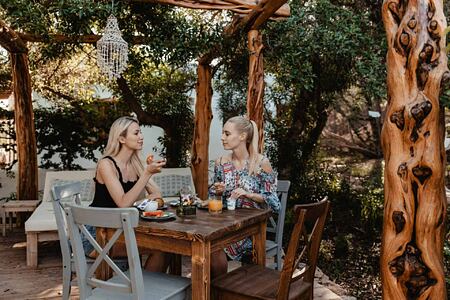 Can Vistabella Ibiza outdoor dining