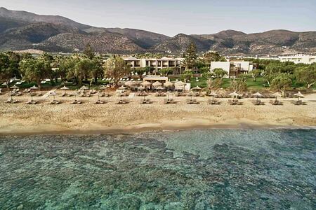 Cretan Malia Park Crete Hotel complex from the sea