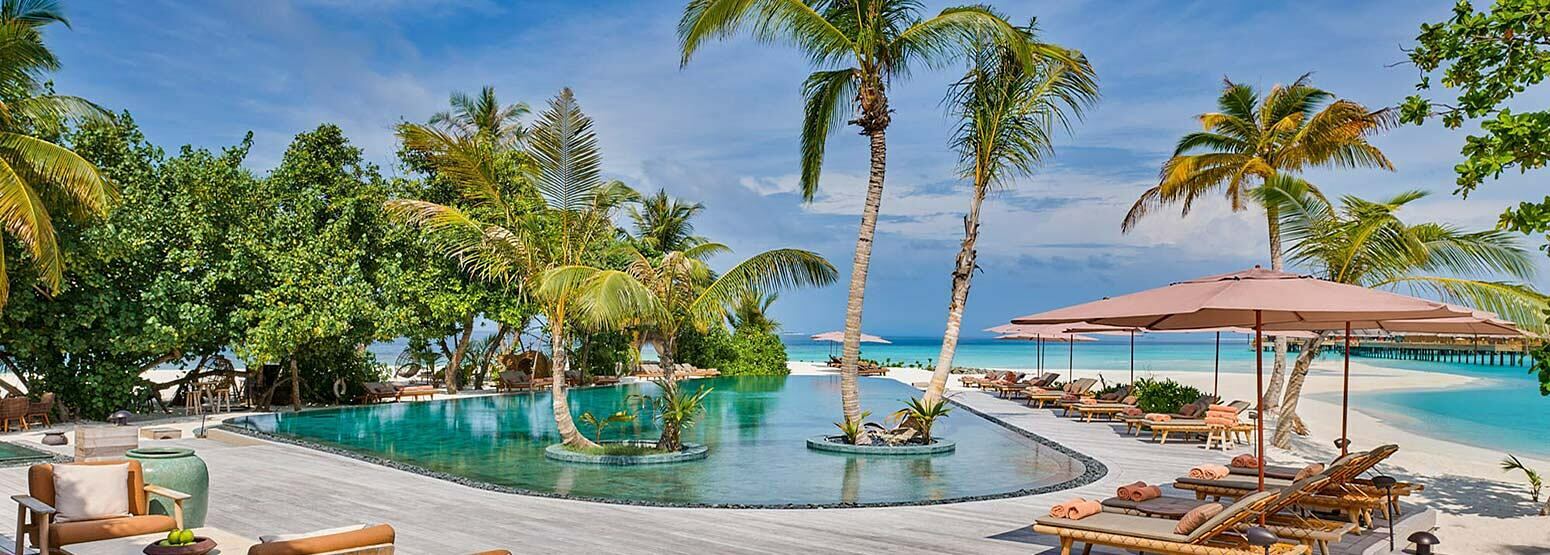 Joali Maldives pool and beach -header-image