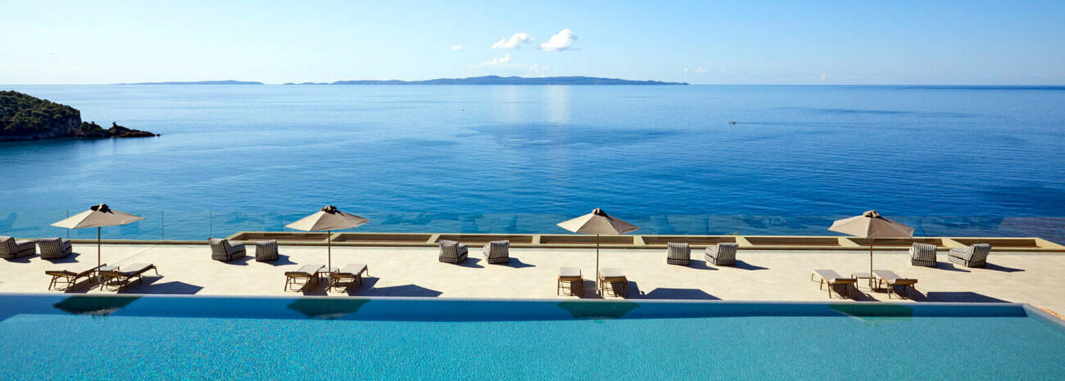MarBella Elix Greece pool and sea view -header-image