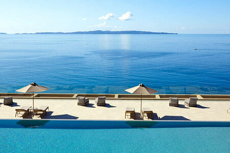 MarBella Elix Greece pool and sea view -header-image