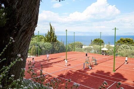 MarBella Nido Corfu Tennis court