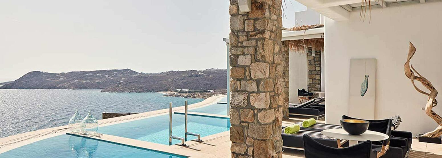 Myconian Villas Mykonos rooms with private pools