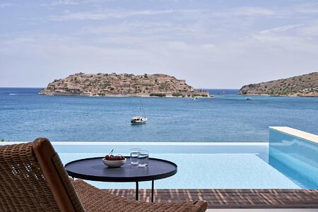 Blue Palace Resort and Spa Crete Deluxe Suite Sea View with pool