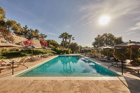 Outdoor pool at Finca Serena Mallorca