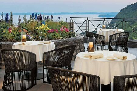 Lefay Lake Garda Italy Gramen Restaurant Terrace