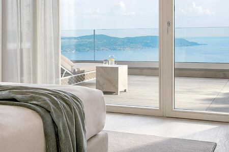 Lefay Lake Garda Italy Sky Suite Bedroom