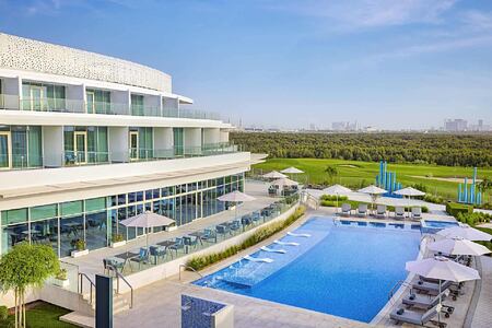 Hotel and pool and UAE at ZOYA Health and Wellbeing Resort Ajman