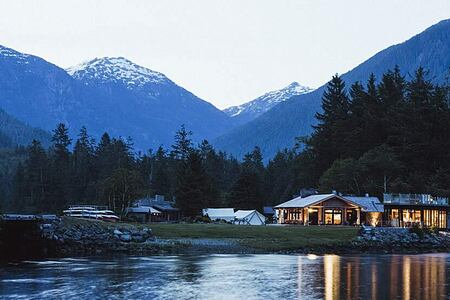 Header at Clayoquot Wilderness Lodge Canada