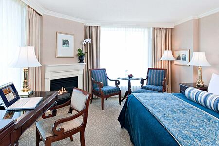 Bedroom at Magnolia Hotel and Spa Victoria Canada