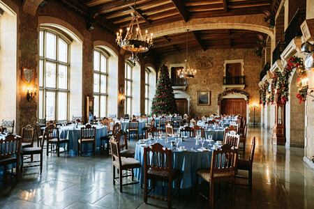 Dining room at Fairmont Banff Springs Canada