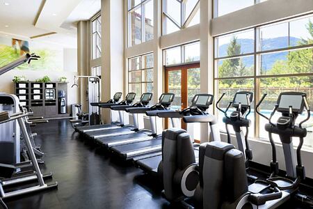 Fitness centre at Westin Whistler Canada