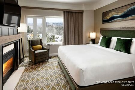 Gold Executive Suite at Fairmont Chateau Whistler Canada
