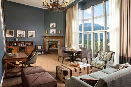 Gold Penthouse Suite at Fairmont Chateau Whistler Canada